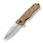 Buck 841 Sprint Pro Micarta Folding Lockblade Knife Canvas Micarta