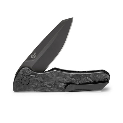 Buck 843 Sprint Ops Carbon Fiber Elite Folding Lockblade Knife Folded