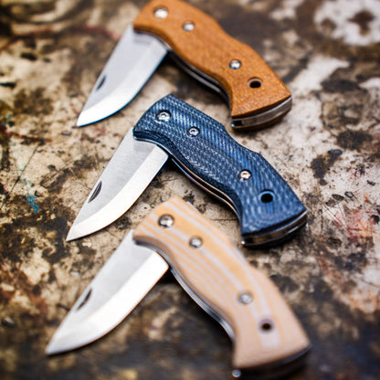 Helle Berget Folding Outdoor Knife in 3 Colors