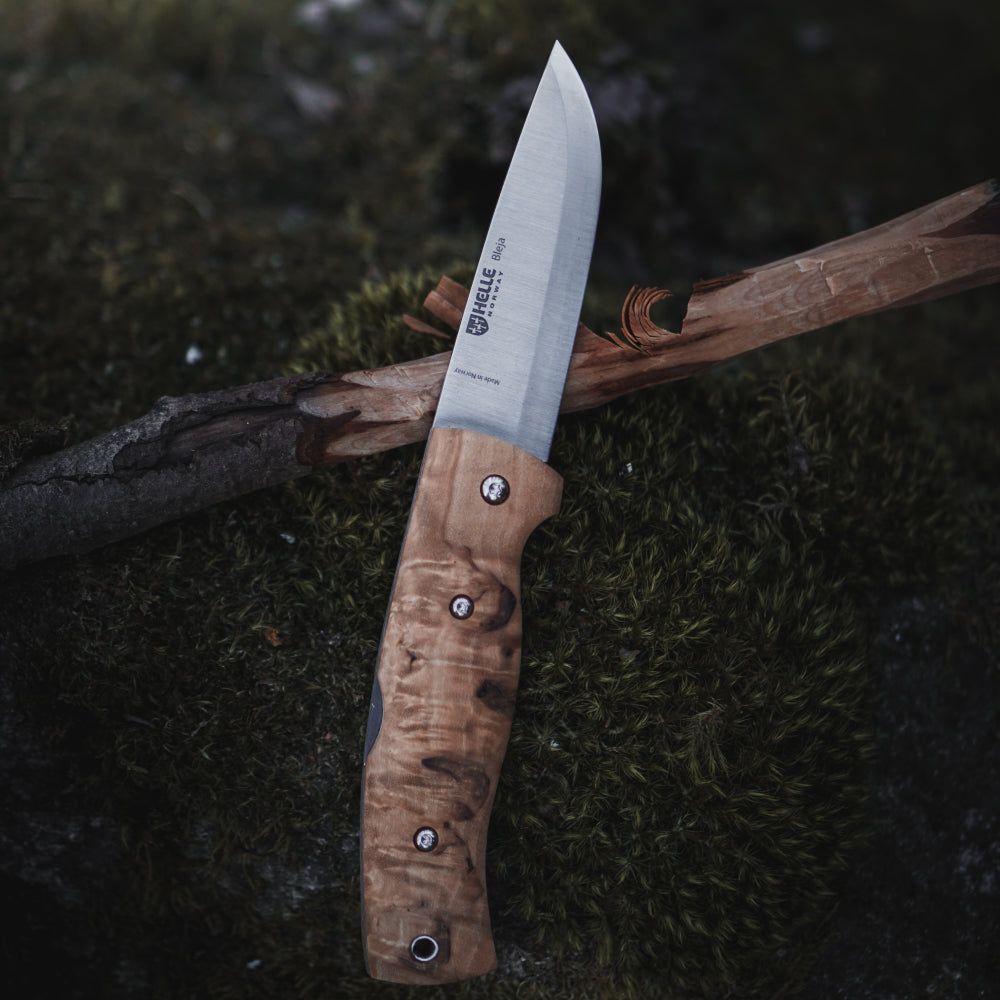 Helle Bleja Folding Outdoor Knife for Carving