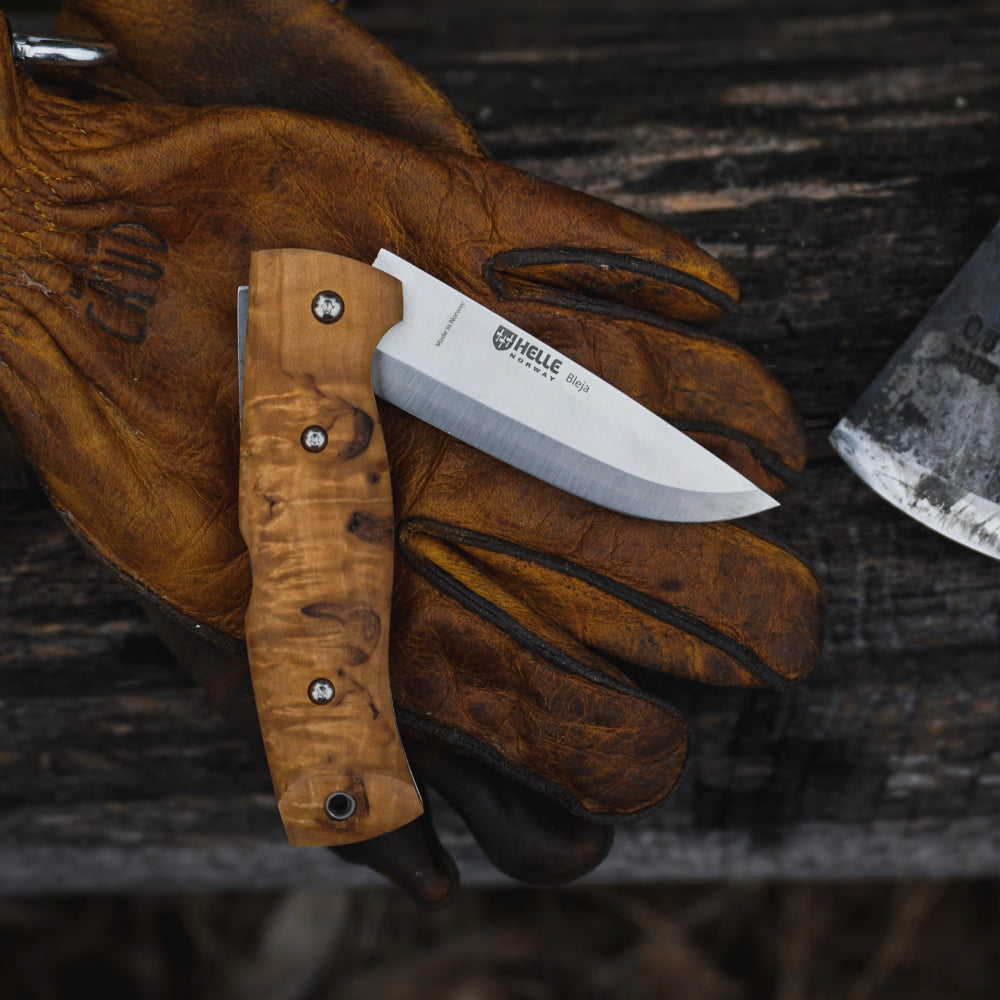 Helle Bleja Folding Outdoor Knife for Camping