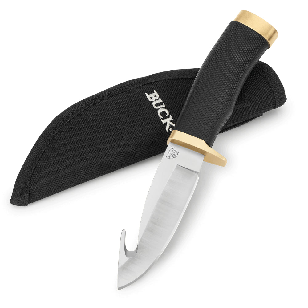Buck 691 Zipper Knife with Rubber Handle with Sheath