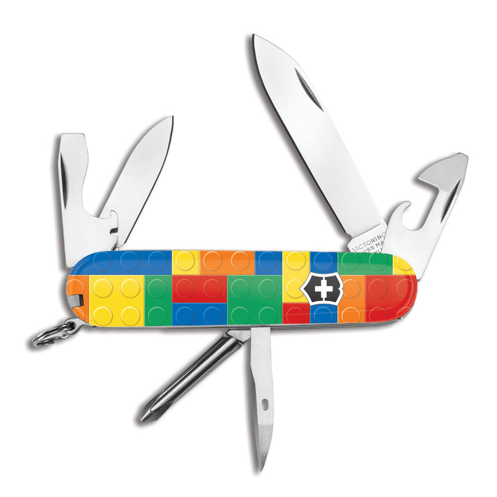 Victorinox Textured Building Bricks Tinker Designer Swiss Army Knife at Swiss Knife Shop