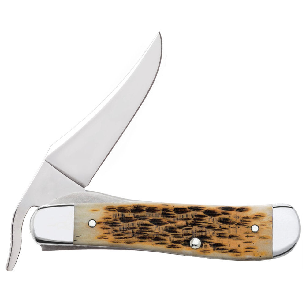 Case RussLock Amber Bone Pocket Knife at Swiss Knife Shop