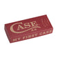Case Peanut My First Case Pocket Worn Old Red Bone Pocket Knife Gift Box