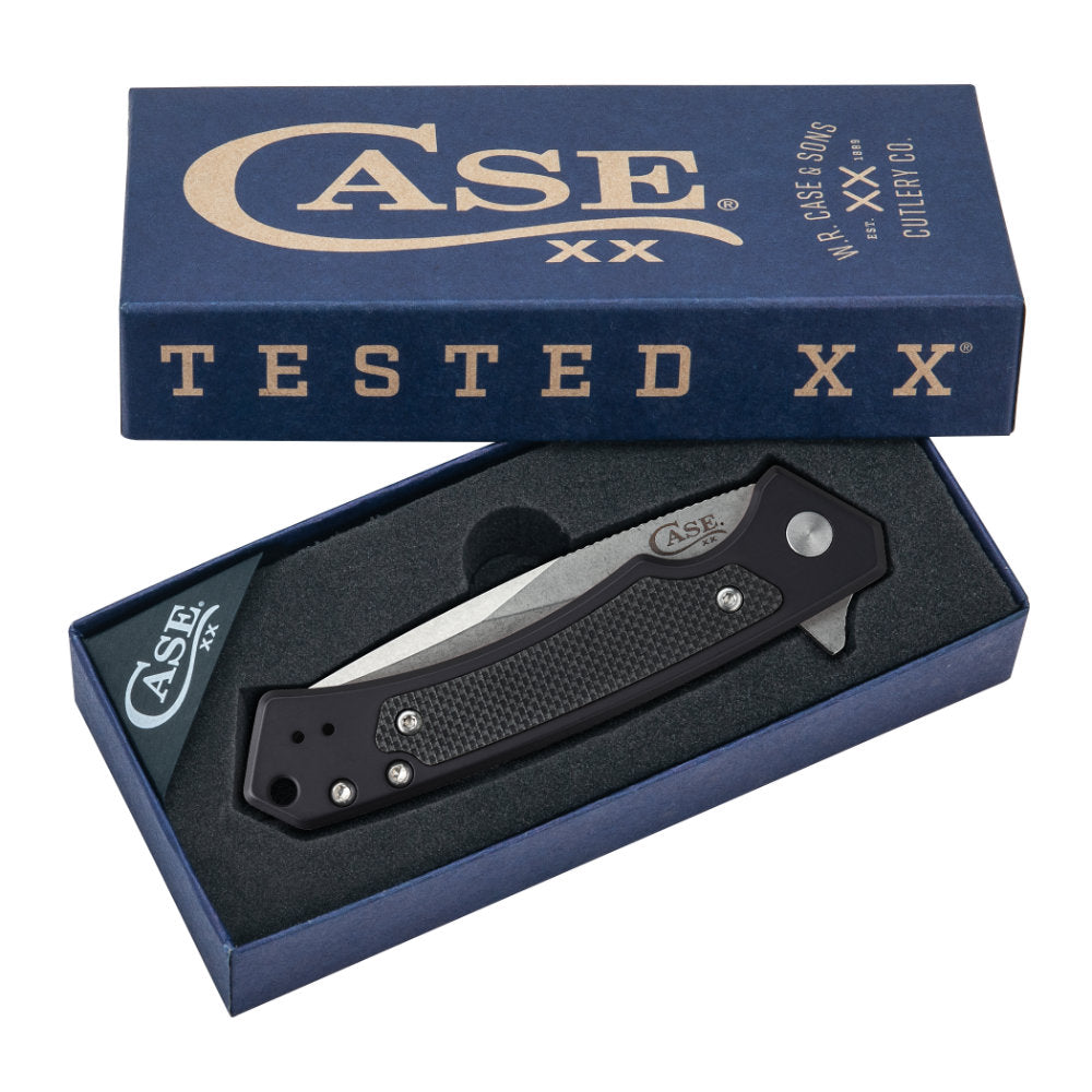 Case Marilla Anodized Aluminum and G-10 Lockblade Pocket Knife Packaging