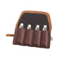 Case Gentleman's Leather Knife Roll Holds 4 Knives