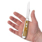Case Trapper Smooth Antique Bone Pocket Knife in Hand