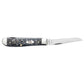 Case CS Mini Trapper Pocket Worn Grey Bone Pocket Knife with Blade Open