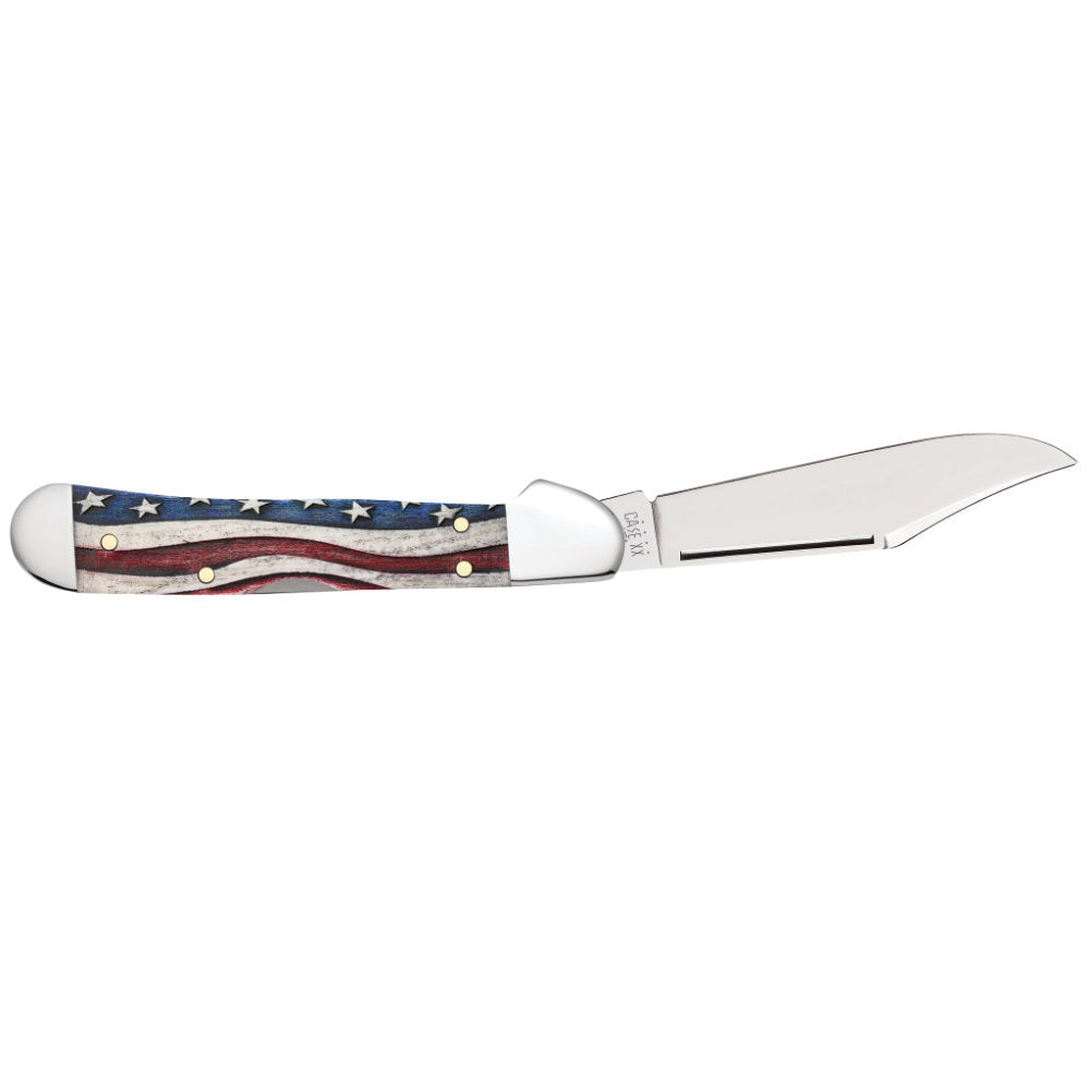 Case Mini Copperlock Star Spangled Lockblade Pocket Knife – Swiss Knife ...