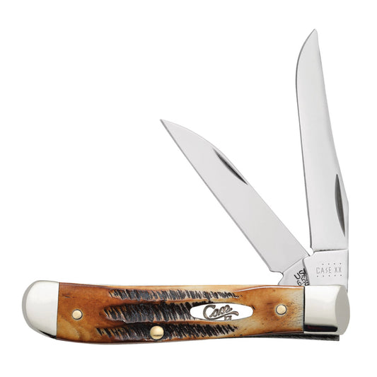 Case Mini Trapper 6.5 BoneStag Pocket Knife at Swiss Knife Shop