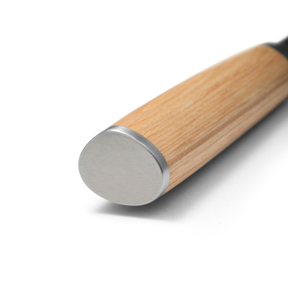 Shun Classic Blonde 9" Bread Knife Handle Detail