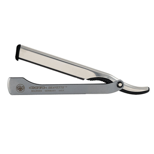 Dovo Shavette, Stainless Handle at Swiss Knife Shop