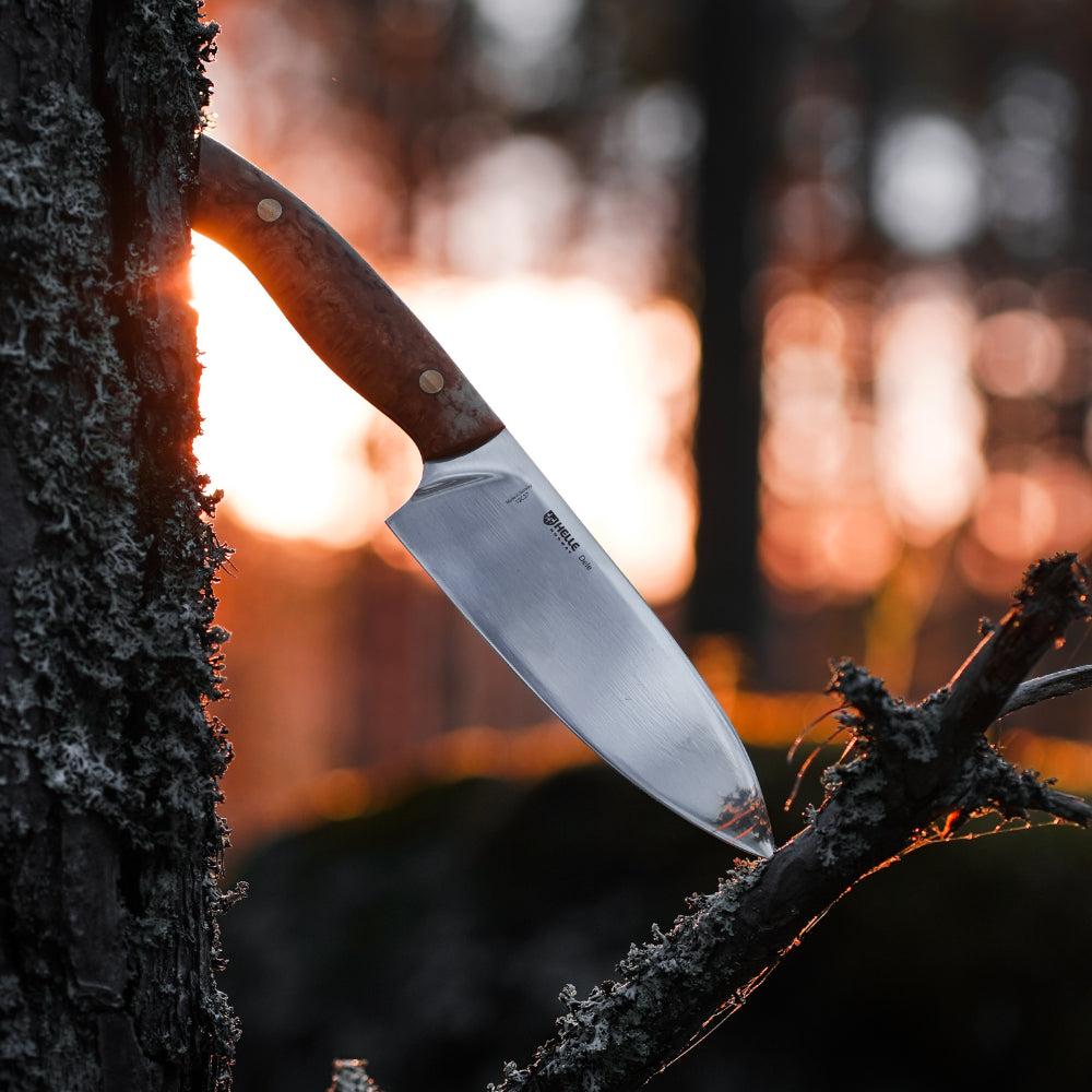 Helle Dele Chef's Knife for Cooking Indoors or Out
