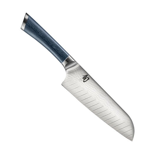 Shun Shiranami 7" Santoku Knife at Swiss Knife Shop