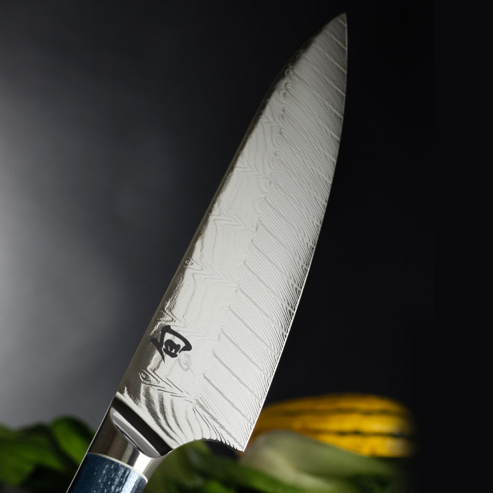 Shun Shiranami 8" Chef's Knife Blade Detail