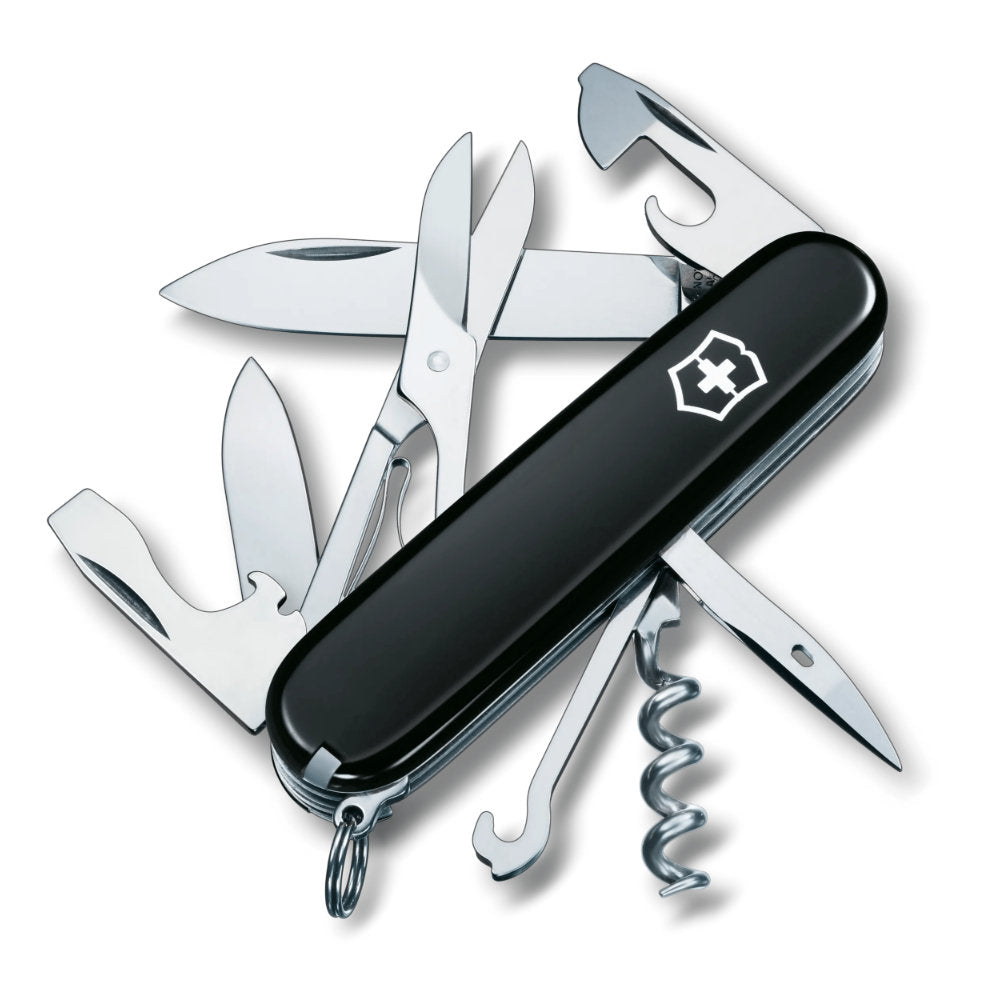 Victorinox Fish Hook Climber Designer Swiss Army Knife Shield Side View