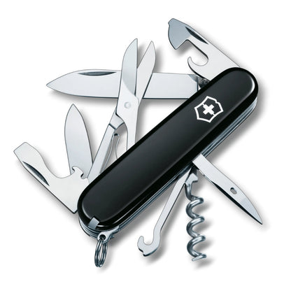Victorinox Fish Hook Climber Designer Swiss Army Knife Shield Side View