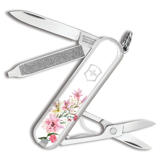 Victorinox Spring Blossoms Classic SD Designer Swiss Army Knife at Swiss Knife Shop
