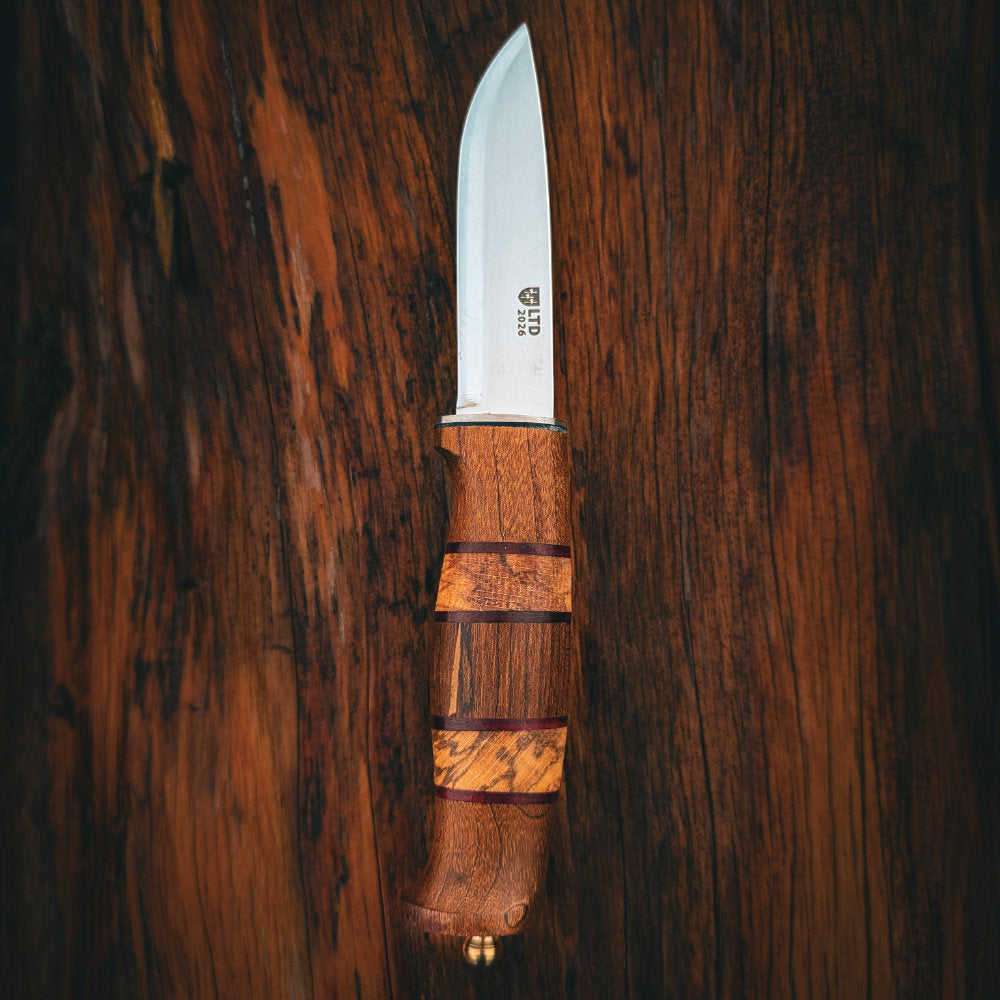 Helle Harding Rubin 2026 Limited Edition Outdoor Knife with LTD 2026 Blade Engraving