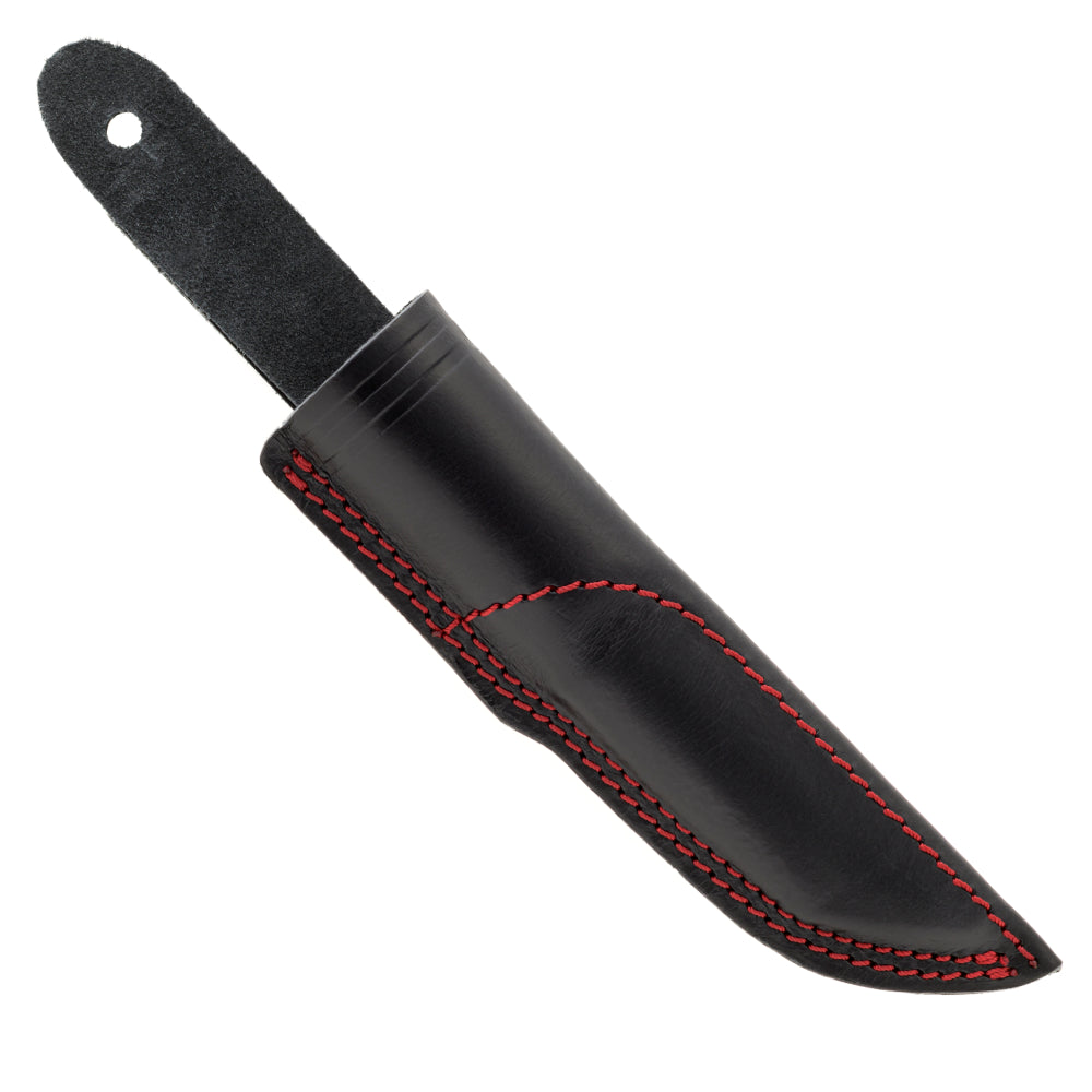 Helle Harding Outdoor Knife with Leather Sheath at Swiss Knife Shop