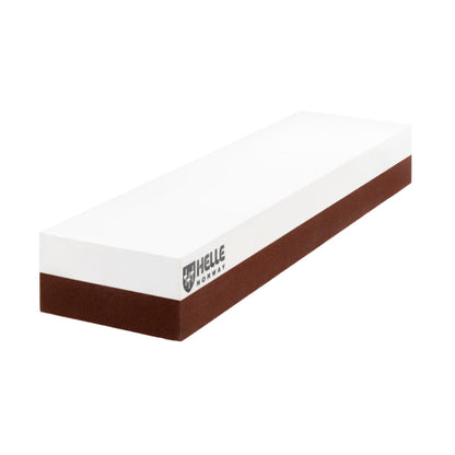 Helle Large Sharpening Stone with Leather Sheath with Coarse and Fine Grit