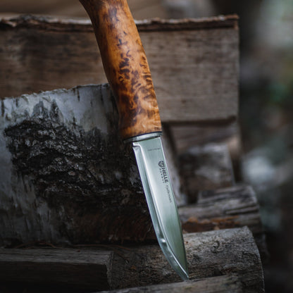 Helle Fjellkniven Outdoor Knife Detail Shot Outdoors