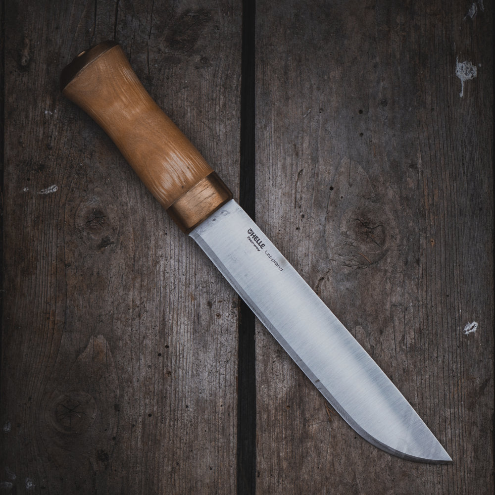 Helle Lappland Knife with Leather Sheath at Swiss Knife Shop