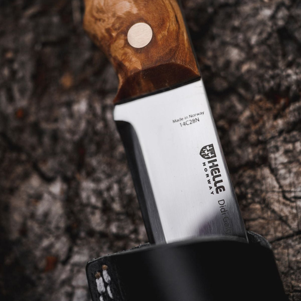 Helle Didi Galgalu Large Outdoor Knife Detail Shot