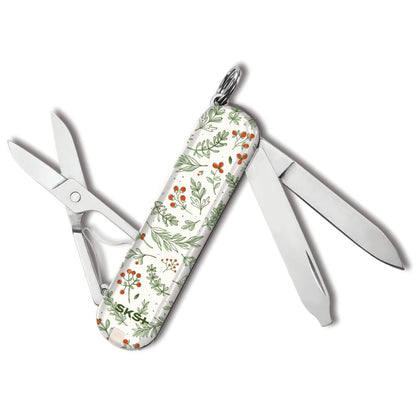Victorinox Holiday Greens Classic SD Designer Swiss Army Knife Back