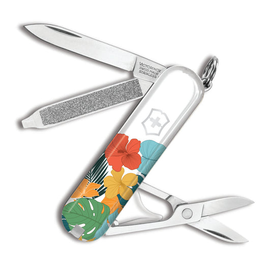 Victorinox Island Flora Classic SD Designer Swiss Army Knife