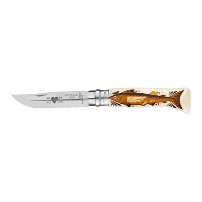 Opinel No.08 Swordfisherman Limited Edition Folding Knife by Jeremy Fish at Swiss Knife Shop