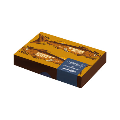 Opinel No.08 Swordfisherman Limited Edition Folding Knife by Jeremy Fish Gift Box