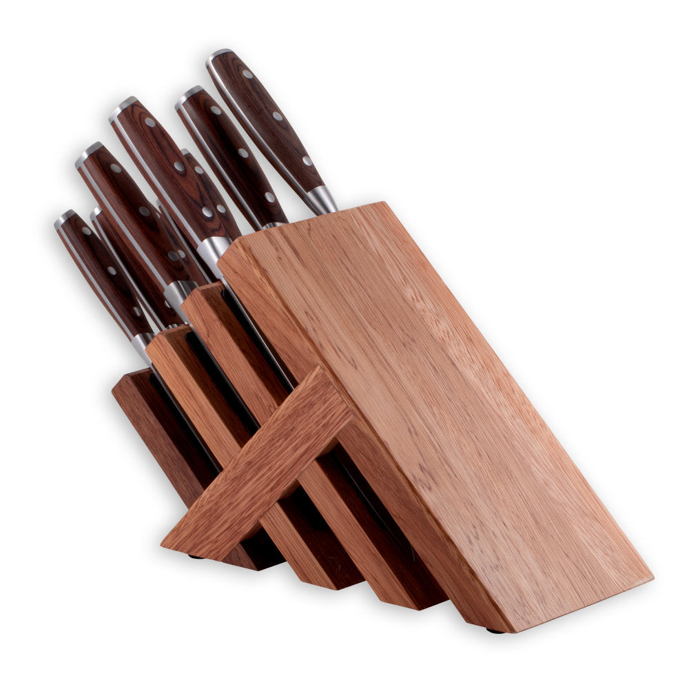 Messermeister Avanta Forged 10-Piece Knife Block Set Full with Knives