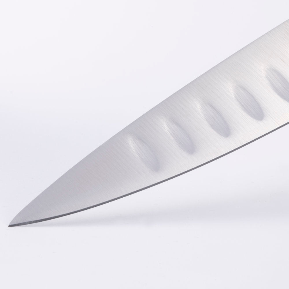 Messermeister Avanta Forged 2-Piece Kullens Carving Set Knife Tip Detail