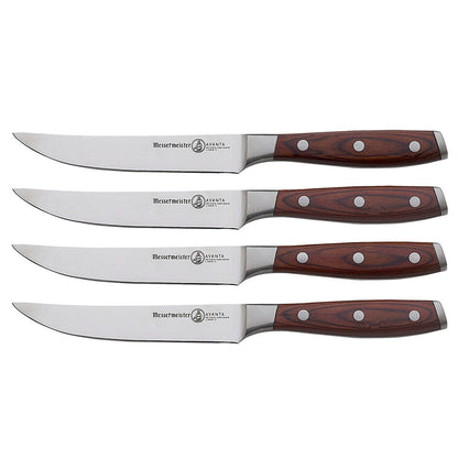 Messermeister Avanta Forged 4-Piece Steak Knife Set