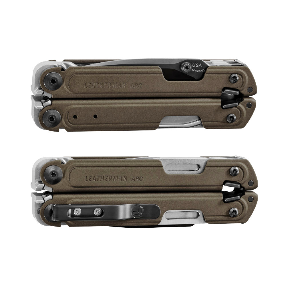 Leatherman ARC Talos Premium Pliers Multi-tool Closed Front and Back