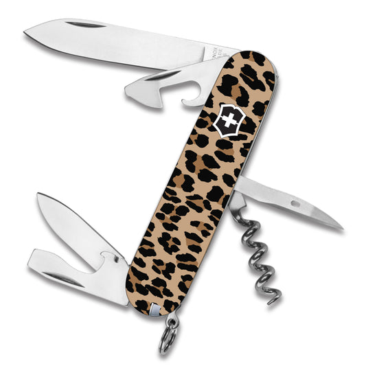Victorinox Leopard Print Spartan Designer Swiss Army Knife at Swiss Knife Shop