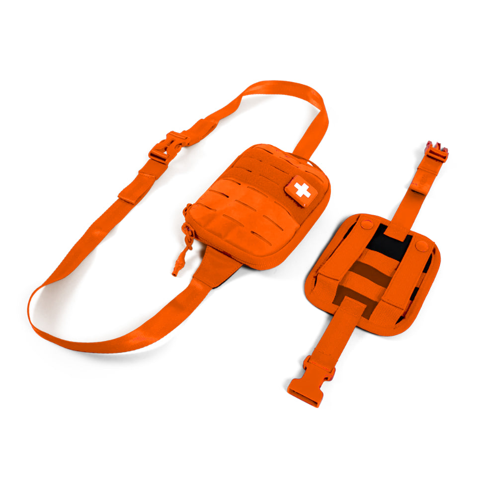 My Medic Sidekick - Kit Di Pronto Soccorso Portatile Per Escursioni E Campeggio - 70 Pezzi, Piccolo IFAK Rosso - 4