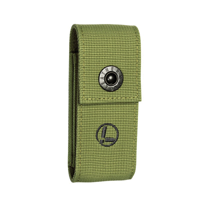Leatherman Medium Moss Green Nylon Belt Sheath with Snap Closure