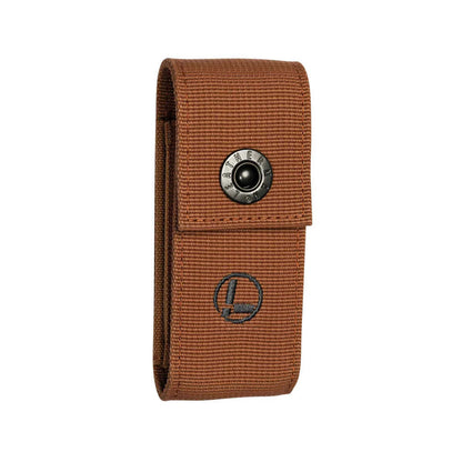 Leatherman Medium Burnt Sienna Nylon Belt Sheath with Snap Closure