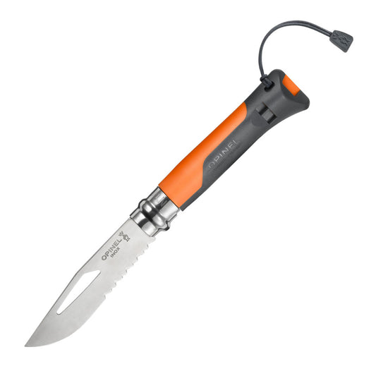 Opinel No.8 Outdoor Multi-function Stainless Steel Folding Knife at Swiss Knife Shop