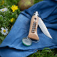 Opinel No.10 Corkscrew Stainless Steel Folding Knife with Bottle Opener with Bottle Cap