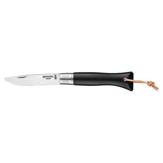 Opinel neo6 Everyday Carry Folding Knife with Ebony Handle at Swiss Knife Shop