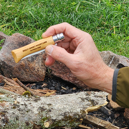 Opinel No.08 Great Smoky Mountains National Park Folding Knife with Laser Engraving