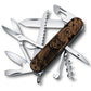 Victorinox Personalized Owl Huntsman Hardwood Walnut Designer Swiss Army Knife at Swiss Knife Shop