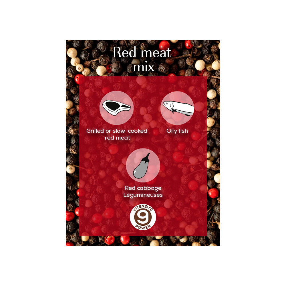 Peugeot Red Meat Blend Pepper for Red Meat, Oily Fish and Legumes