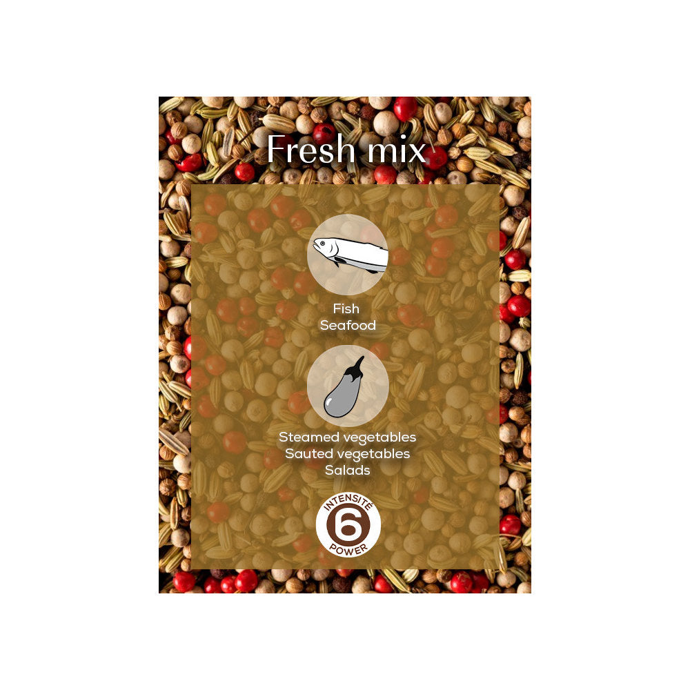 Peugeot Fresh Blend Pepper Sachets for Use with Fish, Seafood, Vegetables and Salads