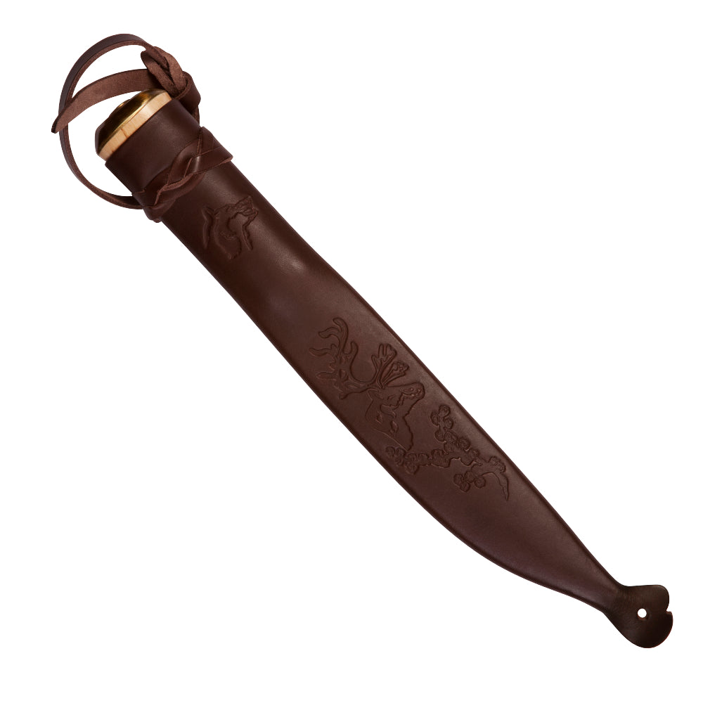 Helle Lappland Outdoor Knife with Leather Sheath
