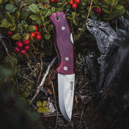 Helle Raud M Folding Outdoor Knife Outdoors in the Woods